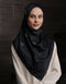 CARYS SQUARE SCARF (BLACK)